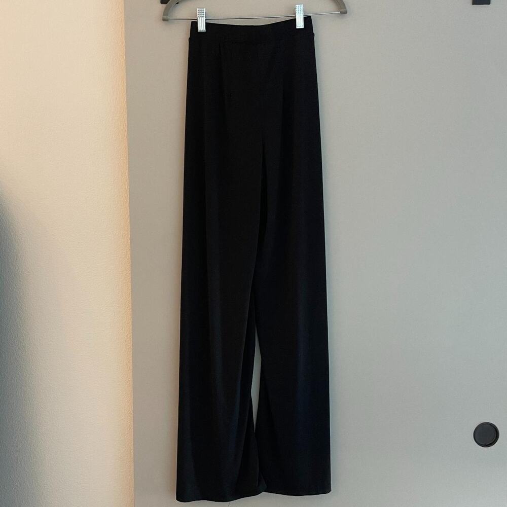 Black Wide Pants